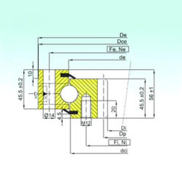 підшипник ZB1.20.0414.201-2SPTN ISB #1 image