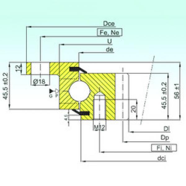 підшипник ZBL.20.1094.201-2SPTN ISB #1 image