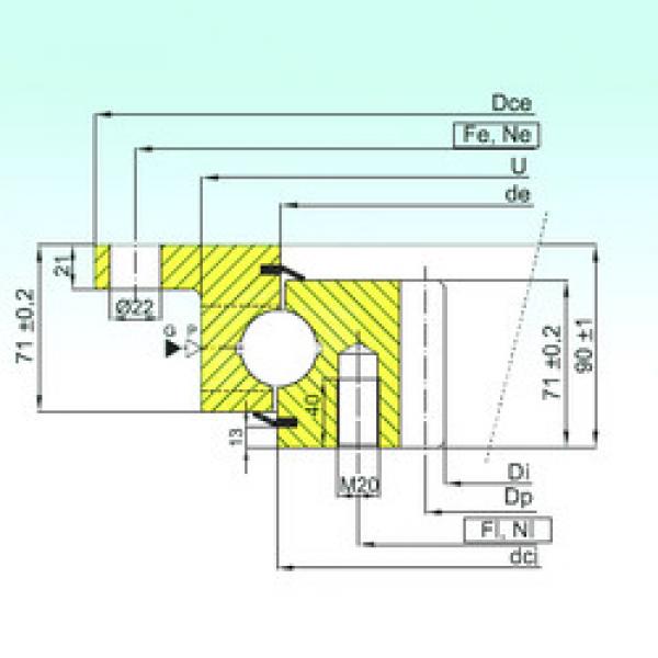 підшипник ZBL.30.1055.201-2SPTN ISB #1 image