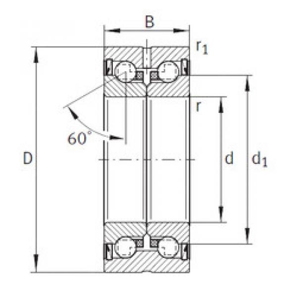 підшипник ZKLN0832-2Z INA #1 image