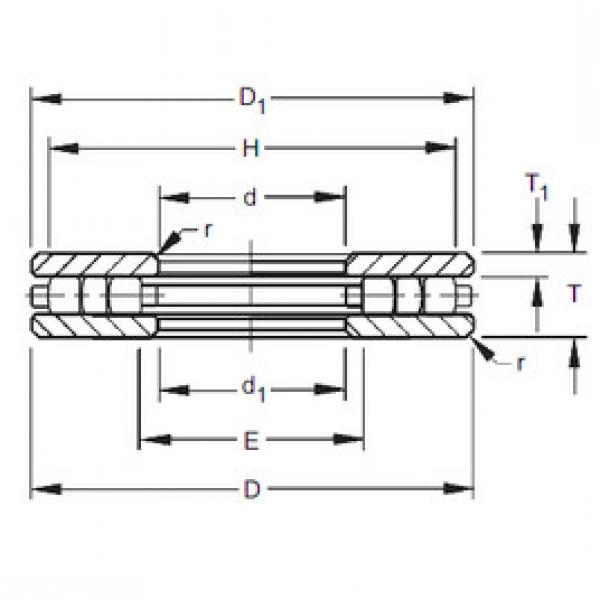 підшипник 35TP113 Timken #1 image