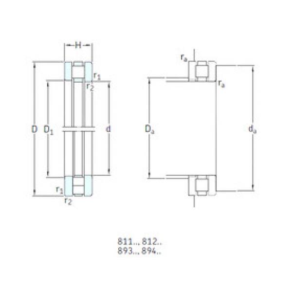 підшипник 81176M SKF #1 image