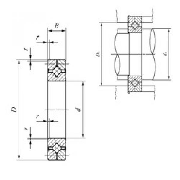 підшипник CRB 30025 UU IKO #1 image