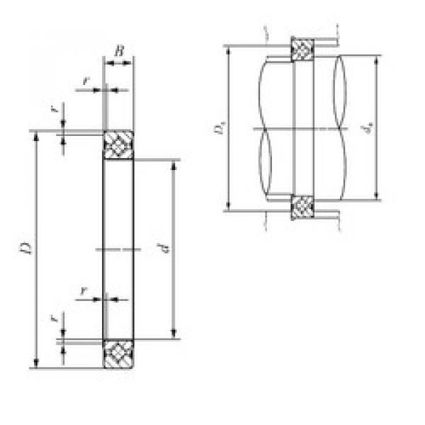 підшипник CRBS 19013 V UU IKO #1 image