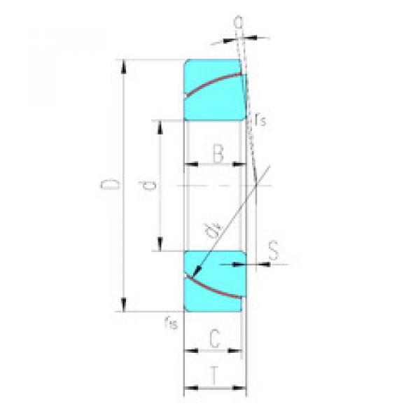 підшипник GAC130T LS #1 image