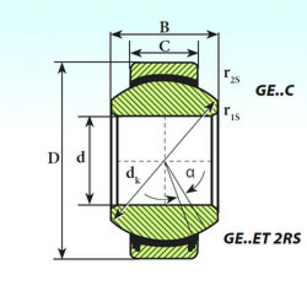 підшипник GE 25 C ISB #1 image