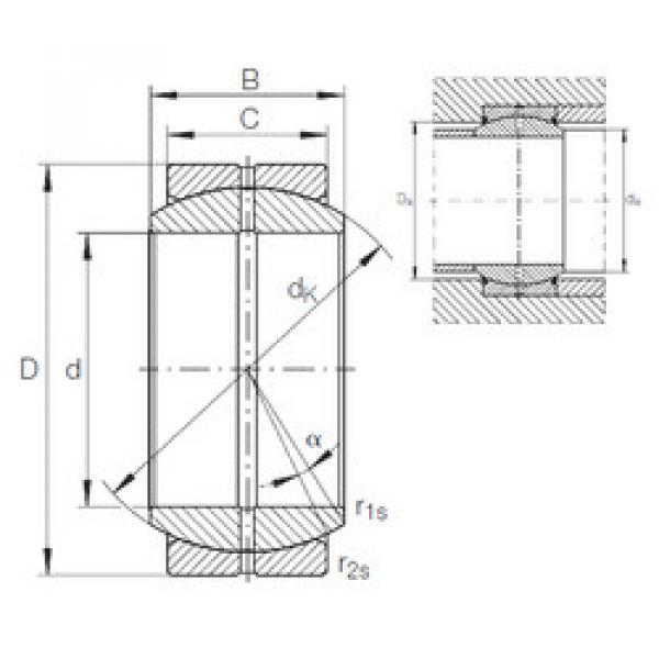 підшипник GE 180 DO INA #1 image