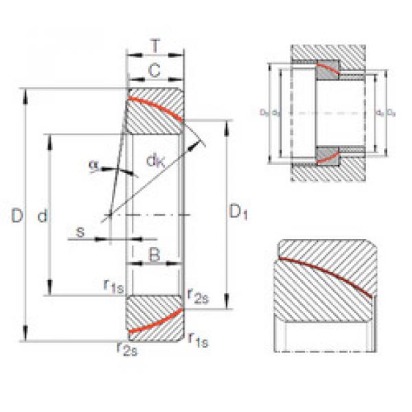 підшипник GE 110 SW INA #1 image