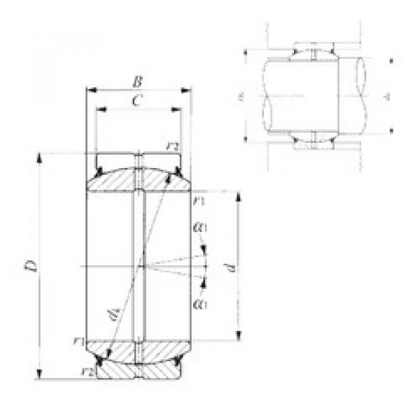 підшипник GE 180ES-2RS IKO #1 image