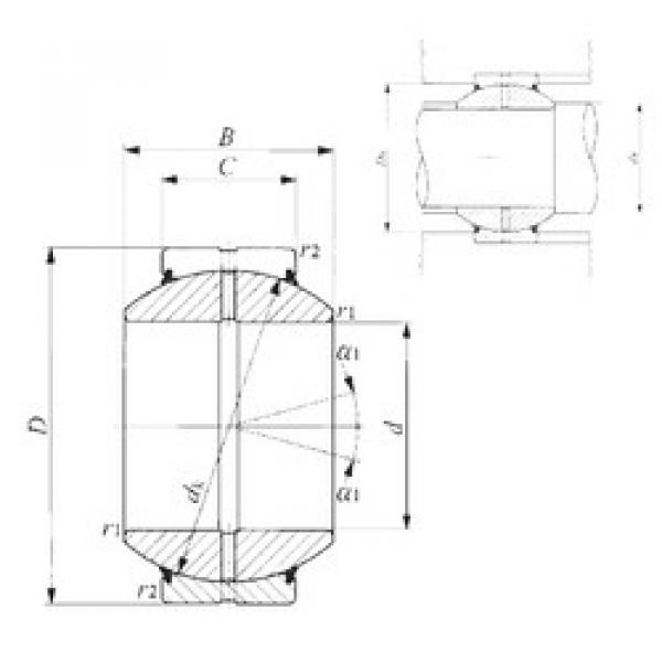 підшипник GE 35GS-2RS IKO #1 image