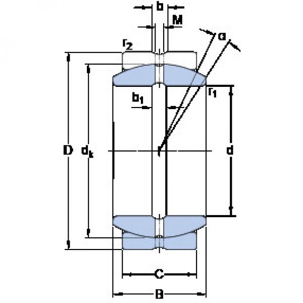 підшипник GE 60 ES SKF #1 image