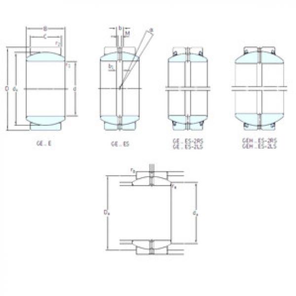 підшипник GE20ES-2RS SKF #1 image