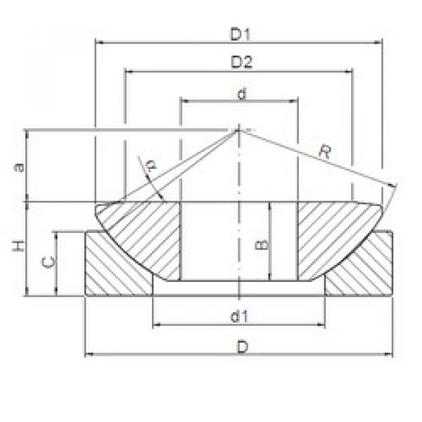 підшипник GE25AW ISO #1 image