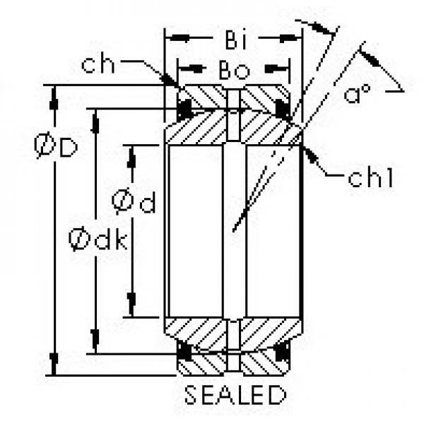 підшипник GE100ES-2RS AST #1 image