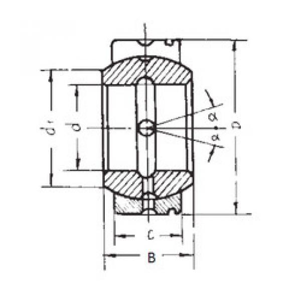 підшипник GE50XS/K FBJ #1 image