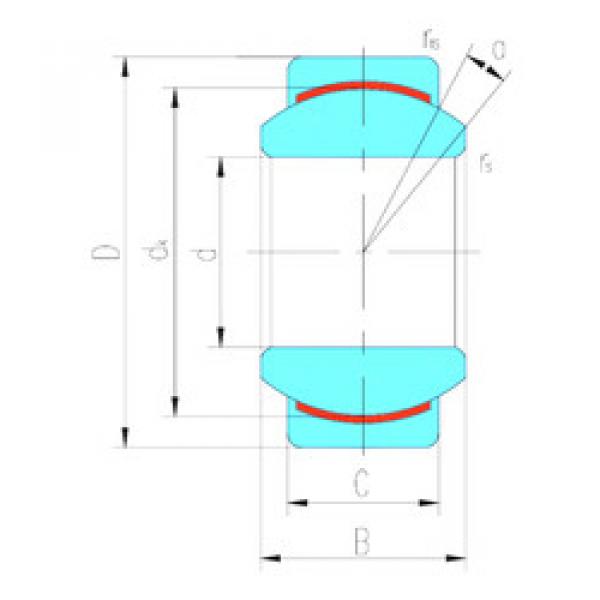 підшипник GEG45C LS #1 image