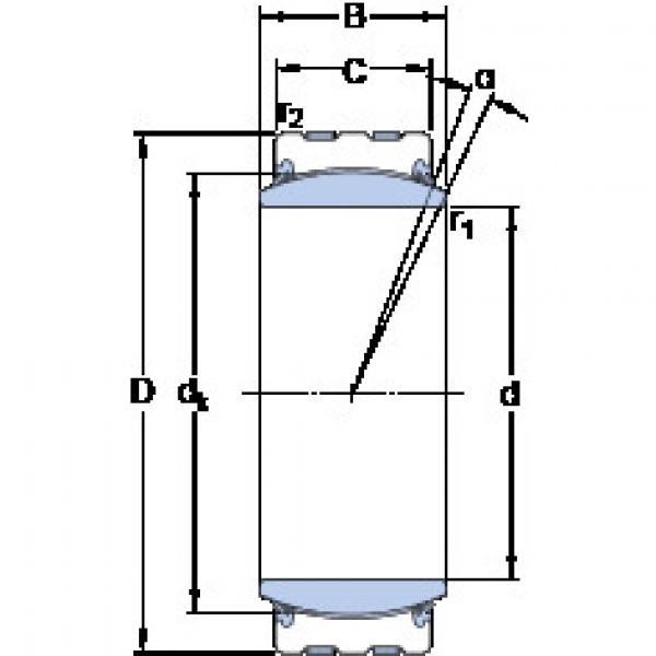 підшипник GEC 320 TXA-2RS SKF #1 image