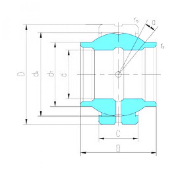 підшипник GEEM20ES-2RS LS #1 image