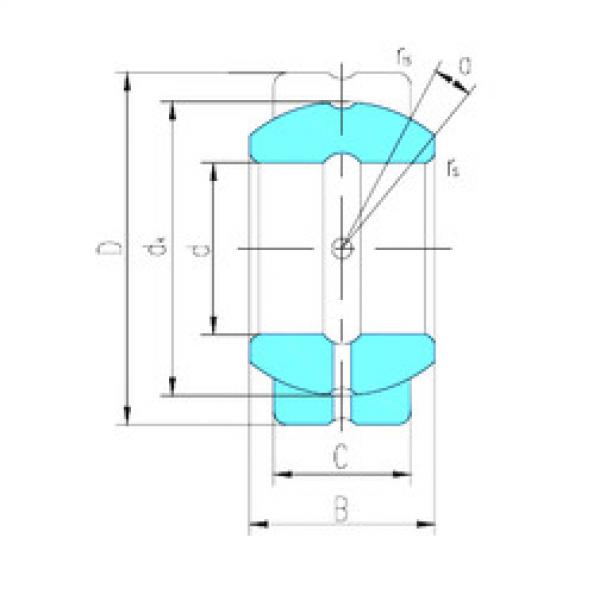 підшипник GEF45ES LS #1 image