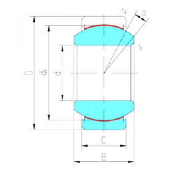 підшипник GEG110ET-2RS LS #1 image