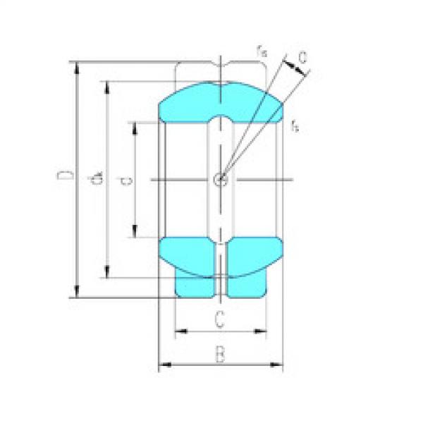 підшипник GEGZ88ES-2RS LS #1 image