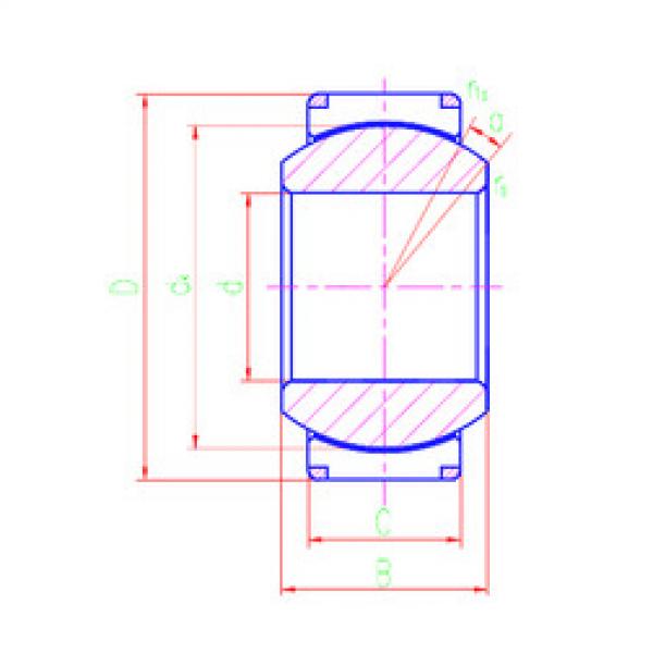 підшипник GEH140XT-2RS LS #1 image