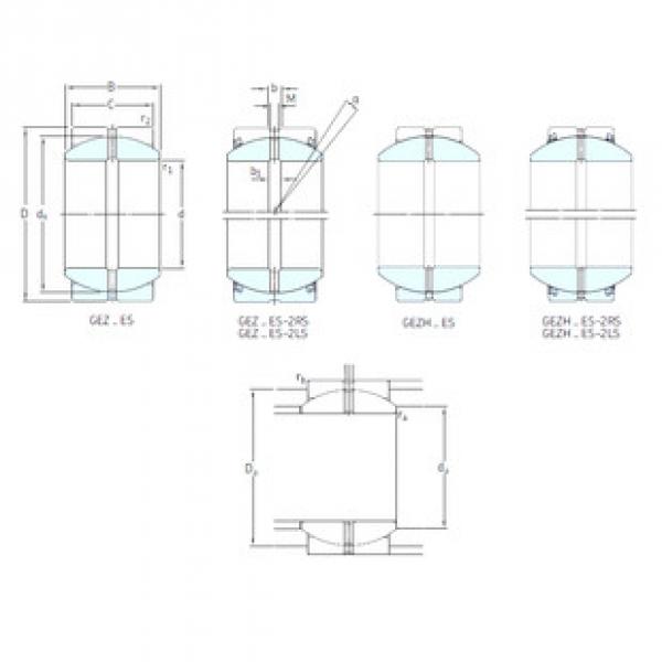 підшипник GEZ308ES-2LS SKF #1 image