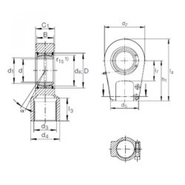 підшипник GIHRK 80 DO INA #1 image