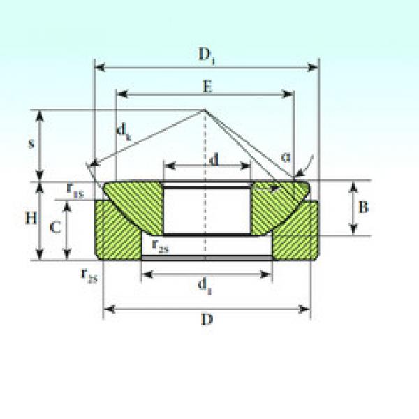 підшипник GX 10 CP ISB #1 image