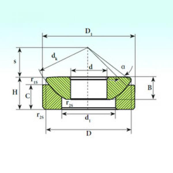 підшипник GX 17 SP ISB #1 image