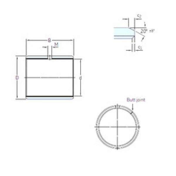 підшипник PCM 081006 E SKF #1 image