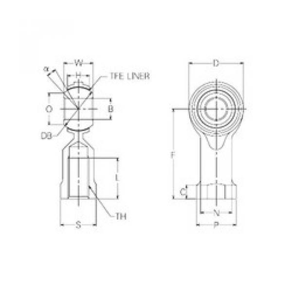 підшипник RBT20 NMB #1 image