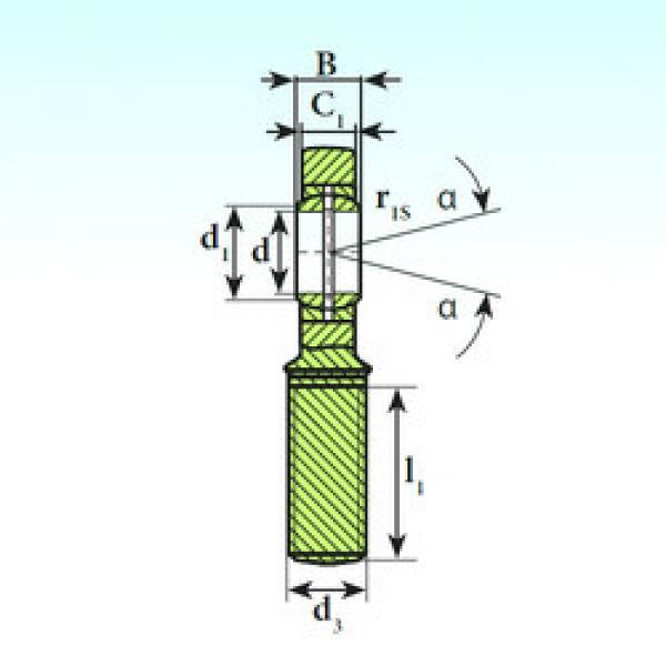 підшипник SA 50 ES 2RS ISB #1 image