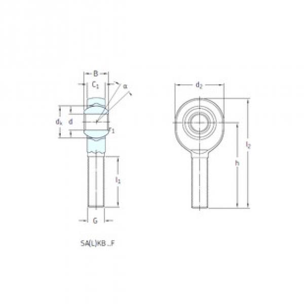 підшипник SALKB20F SKF #1 image