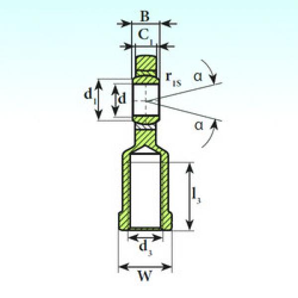 підшипник SI 10 C ISB #1 image