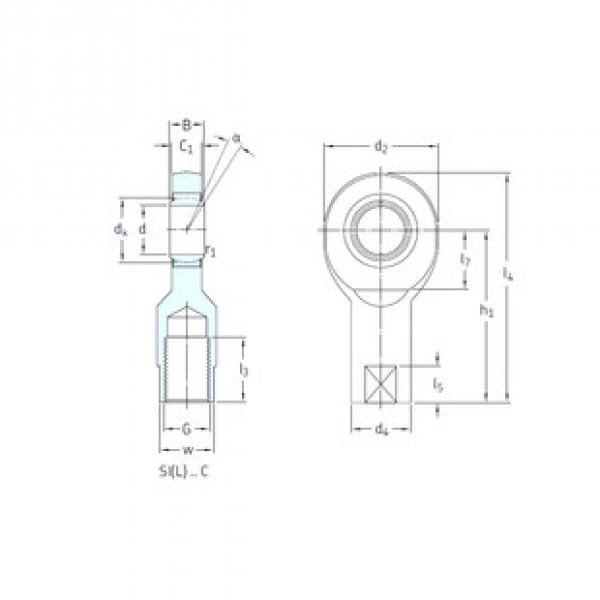 підшипник SI17C SKF #1 image