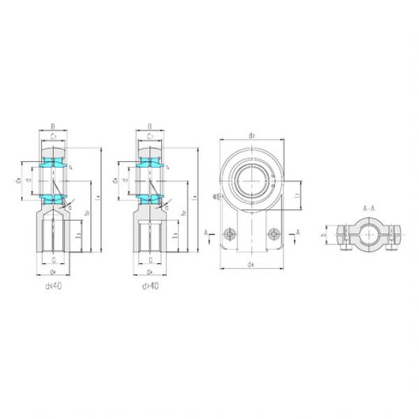 підшипник SIGEW80ES-D LS #1 image