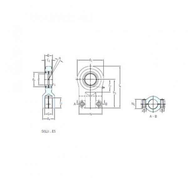 підшипник SIJ 80 ES SKF #1 image