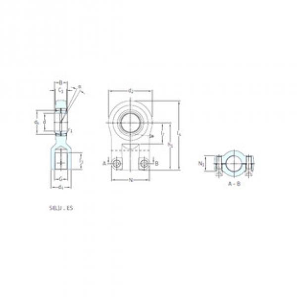 підшипник SIJ20ES SKF #1 image