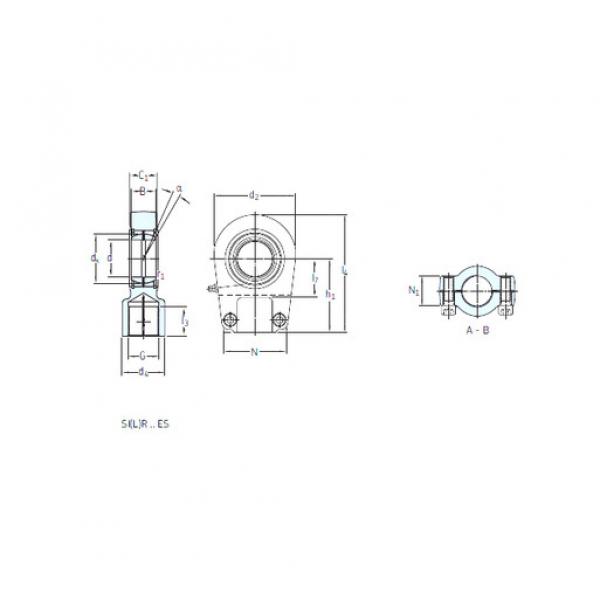 підшипник SILR 100 ES SKF #1 image