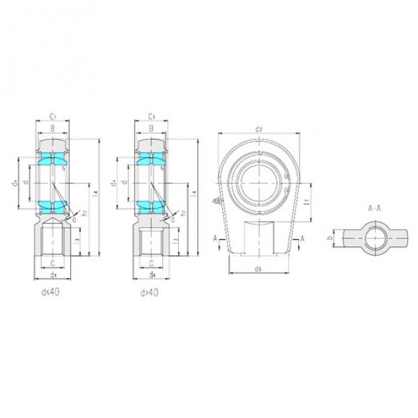 підшипник SIRN80ES LS #1 image