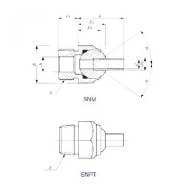 підшипник SNPT 1/4-20 IKO #1 image