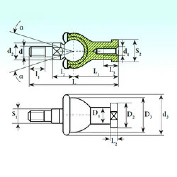 підшипник SQZ 14 C RS ISB #1 image