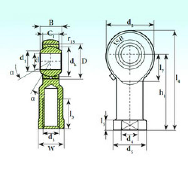 підшипник TSF 10.1 ISB #1 image