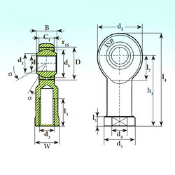 підшипник TSF 14.1 C ISB #1 image