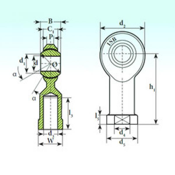 підшипник TSF.R 10 ISB #1 image