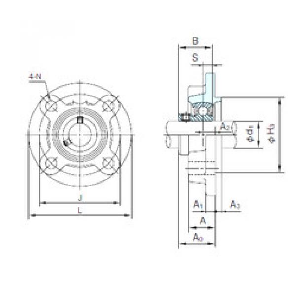 підшипник BFC207 NACHI #1 image