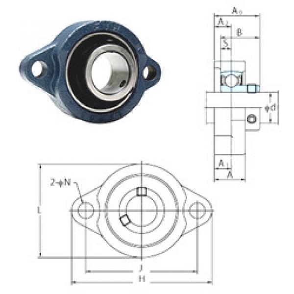 підшипник BLF203 FYH #1 image