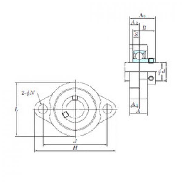 підшипник BLF206-20 KOYO #1 image