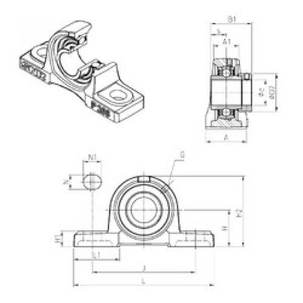 підшипник EXP204 SNR #1 image